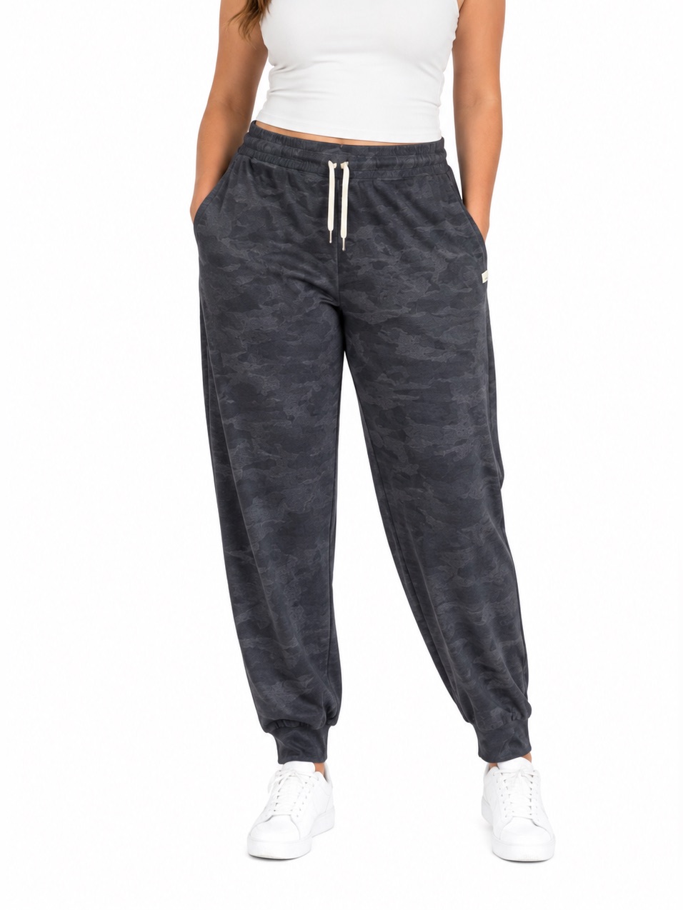 Vuori Performance Joggers Xl Heather Gray Soft Athletic Pants Pockets Gym 26"